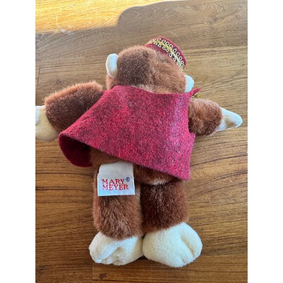 Vintage Mary Meyer Monkey Plush Toy with Hat and Vest - Picture 3 of 5